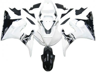 Discount 2003-2005 Black White Tribal Yamaha YZF R6 Motorcycle Fairing UK