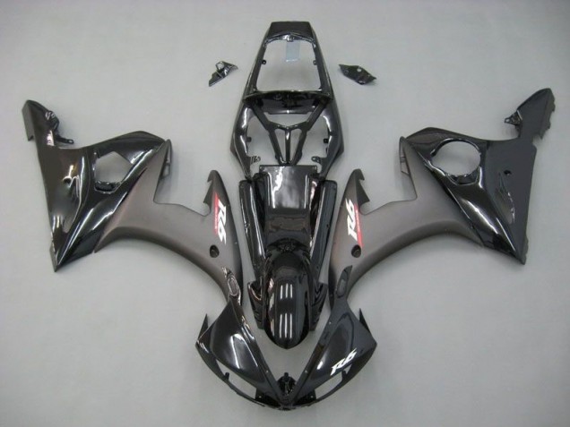 Discount 2003-2005 Contrast Black Yamaha YZF R6 Motorcycle Replacement Fairings UK Discount 2003-2005 Contrast Black Yamaha YZF R6 Motorcycle Replacement Fairings UK