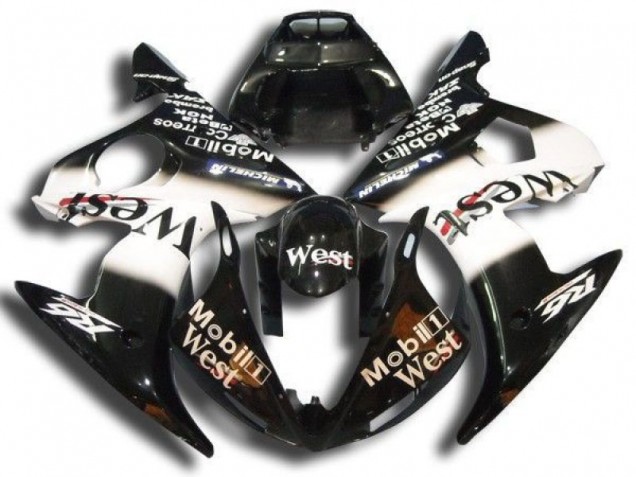 Discount 2003-2005 Black Mobil West Yamaha YZF R6 Motorbike Fairing UK