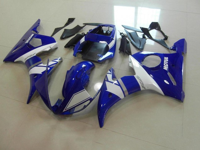 Discount 2003-2005 Blue White Yamaha YZF R6 Motorcycle Fairing Kit UK Discount 2003-2005 Blue White Yamaha YZF R6 Motorcycle Fairing Kit UK