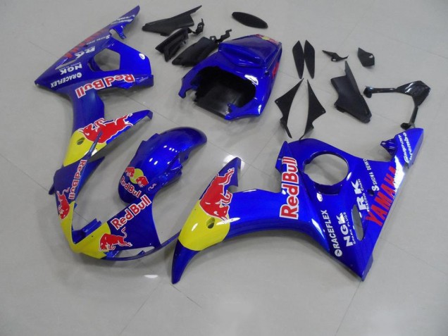Discount 2003-2005 Red Bull Yamaha YZF R6 Motorcycle Replacement Fairings UK Discount 2003-2005 Red Bull Yamaha YZF R6 Motorcycle Replacement Fairings UK