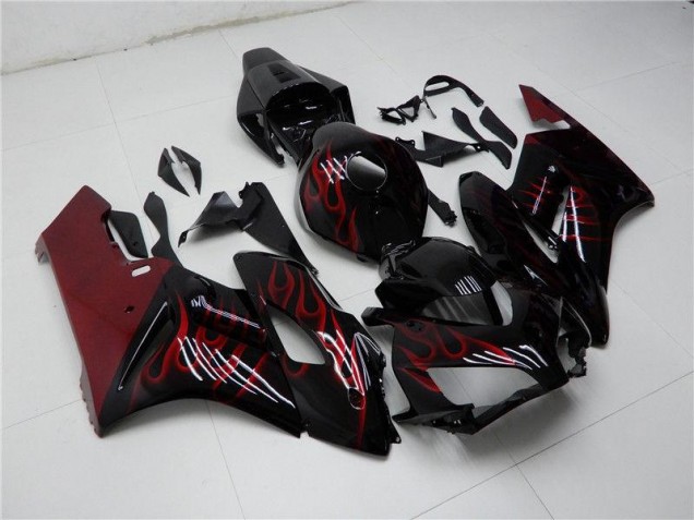 Discount 2004-2005 Red Black Honda CBR1000RR Motorbike Fairing Kits UK Discount 2004-2005 Red Black Honda CBR1000RR Motorbike Fairing Kits UK