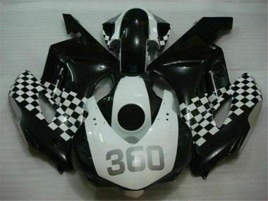 Discount 2004-2005 White Black Honda CBR1000RR Replacement Fairings UK