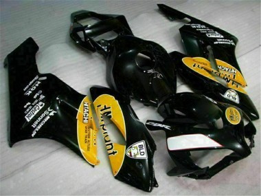 Discount 2004-2005 Yellow Black Honda CBR1000RR Motorbike Fairing UK