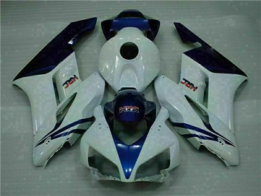 Discount 2004-2005 White Blue Honda CBR1000RR Motor Bike Fairings UK
