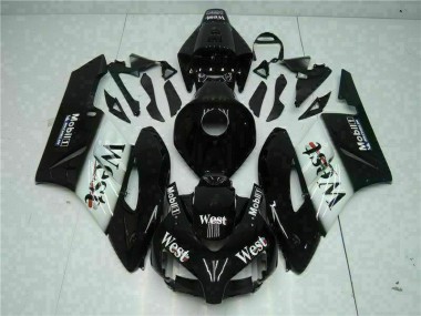Discount 2004-2005 Black West Honda CBR1000RR Replacement Motorcycle Fairings UK