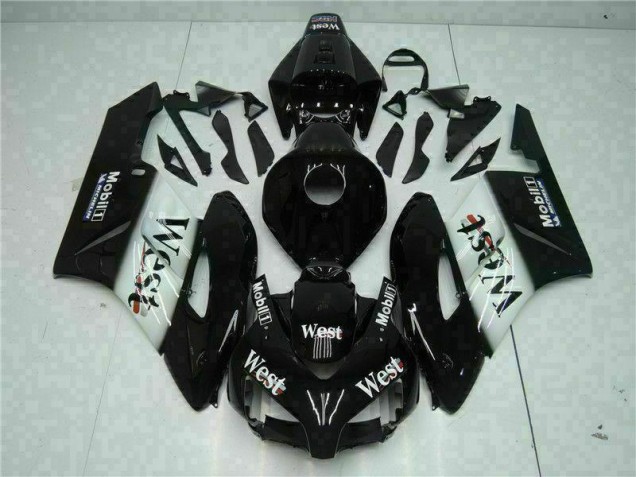 Discount 2004-2005 Black West Honda CBR1000RR Replacement Motorcycle Fairings UK Discount 2004-2005 Black West Honda CBR1000RR Replacement Motorcycle Fairings UK