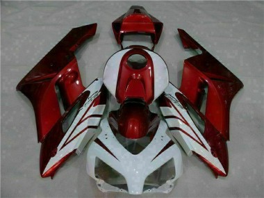 Discount 2004-2005 White Red Honda CBR1000RR Bike Fairing Kit UK