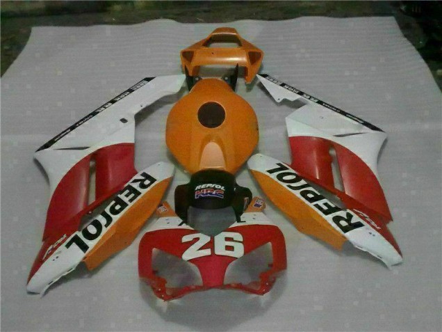 Discount 2004-2005 Orange Red Repsol 26 Honda CBR1000RR Motorcycle Bodywork UK Discount 2004-2005 Orange Red Repsol 26 Honda CBR1000RR Motorcycle Bodywork UK
