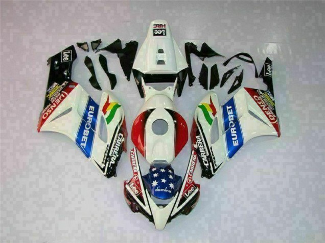 Discount 2004-2005 White Red Honda CBR1000RR Motorcycle Replacement Fairings UK