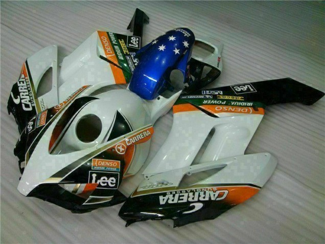 Discount 2004-2005 White Blue Honda CBR1000RR Replacement Fairings UK Discount 2004-2005 White Blue Honda CBR1000RR Replacement Fairings UK