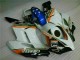 Discount 2004-2005 White Blue Honda CBR1000RR Replacement Fairings UK Discount 2004-2005 White Blue Honda CBR1000RR Replacement Fairings UK