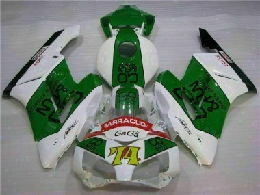 Discount 2004-2005 Green White Honda CBR1000RR Motorcycle Fairing UK