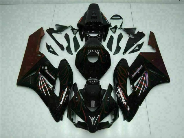 Discount 2004-2005 Red Flame Honda CBR1000RR Motorcycle Fairing Kits UK Discount 2004-2005 Red Flame Honda CBR1000RR Motorcycle Fairing Kits UK