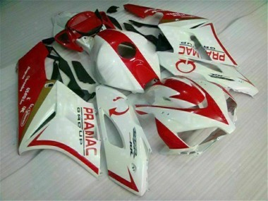 Discount 2004-2005 White Red Honda CBR1000RR Bike Fairings UK