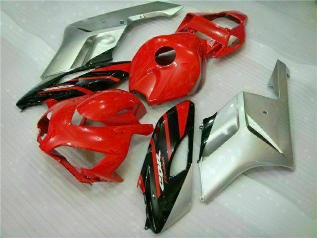 Discount 2004-2005 Red Silver Honda CBR1000RR Moto Fairings UK Discount 2004-2005 Red Silver Honda CBR1000RR Moto Fairings UK
