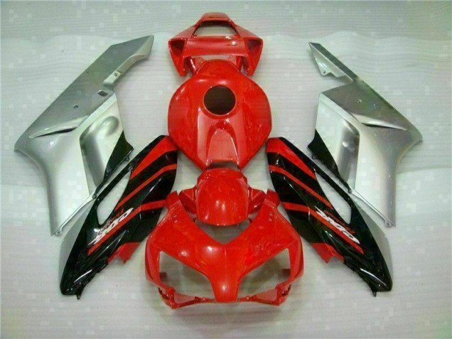 Discount 2004-2005 Red Silver Honda CBR1000RR Moto Fairings UK Discount 2004-2005 Red Silver Honda CBR1000RR Moto Fairings UK