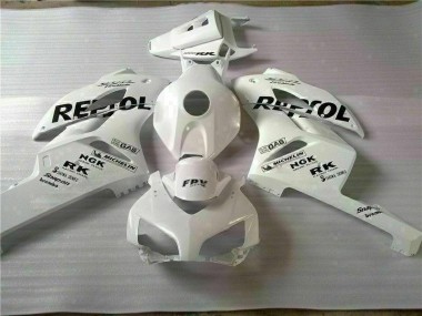 Discount 2004-2005 White Black Repsol Honda CBR1000RR Motorcycle Fairing Kit UK