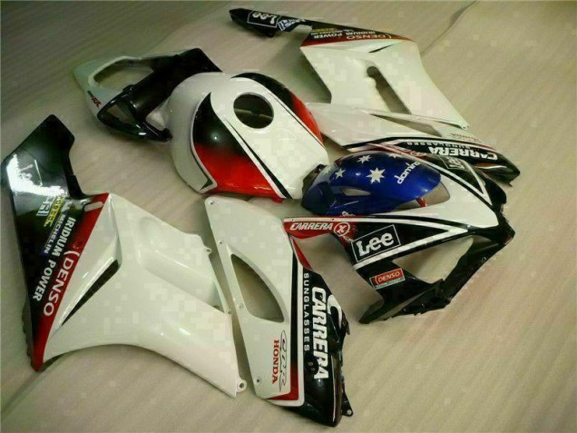 Discount 2004-2005 White Black Honda CBR1000RR Motorbike Fairing Kits UK Discount 2004-2005 White Black Honda CBR1000RR Motorbike Fairing Kits UK