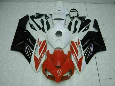 Discount 2004-2005 Red White Honda CBR1000RR Motorcycle Fairings Kits UK