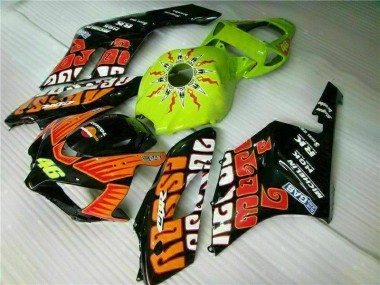 Discount 2004-2005 Orange Green Honda CBR1000RR Motor Fairings UK