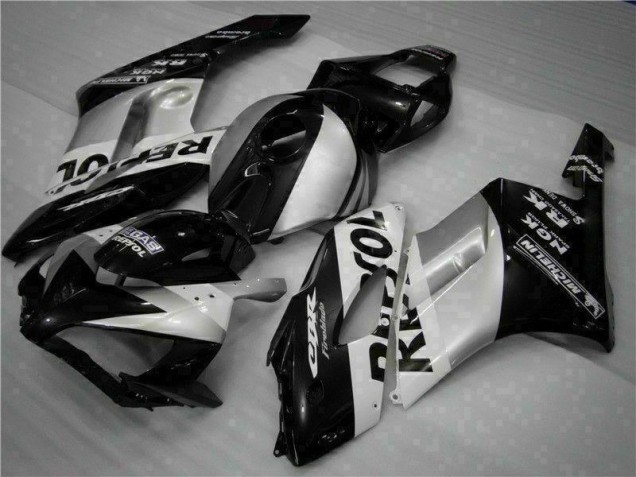 Discount 2004-2005 Black Silver Repsol Honda CBR1000RR Motorcycle Fairings Kit UK Discount 2004-2005 Black Silver Repsol Honda CBR1000RR Motorcycle Fairings Kit UK