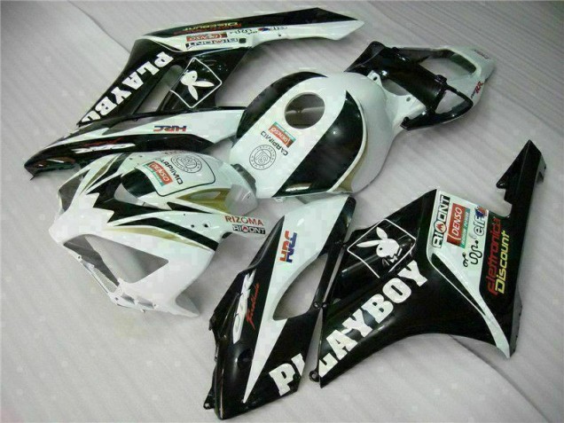 Discount 2004-2005 Black White Honda CBR1000RR Motorcycle Fairings UK Discount 2004-2005 Black White Honda CBR1000RR Motorcycle Fairings UK