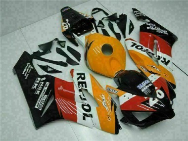 Discount 2004-2005 Orange Black Repsol HondaCBR1000RR Motorbike Fairings UK