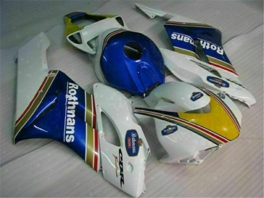 Discount 2004-2005 Blue White Honda CBR1000RR Motorcycle Fairing UK
