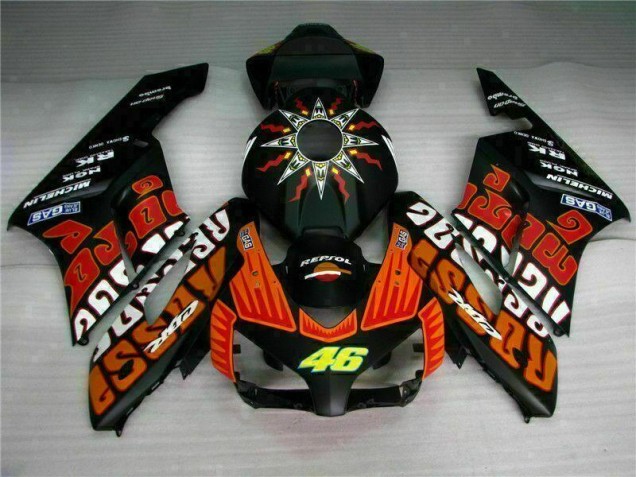 Discount 2004-2005 Black Orange Honda CBR1000RR Motorcycle Fairing Kits UK Discount 2004-2005 Black Orange Honda CBR1000RR Motorcycle Fairing Kits UK