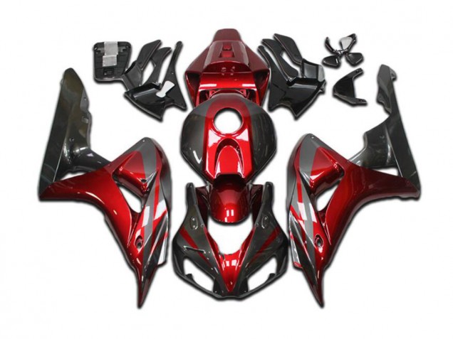 Discount 2004-2005 Candy Red Grey Black Honda CBR1000RR Bike Fairings UK Discount 2004-2005 Candy Red Grey Black Honda CBR1000RR Bike Fairings UK