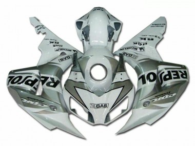 Discount 2004-2005 Silver Repsol Honda CBR1000RR Bike Fairings & Plastics UK