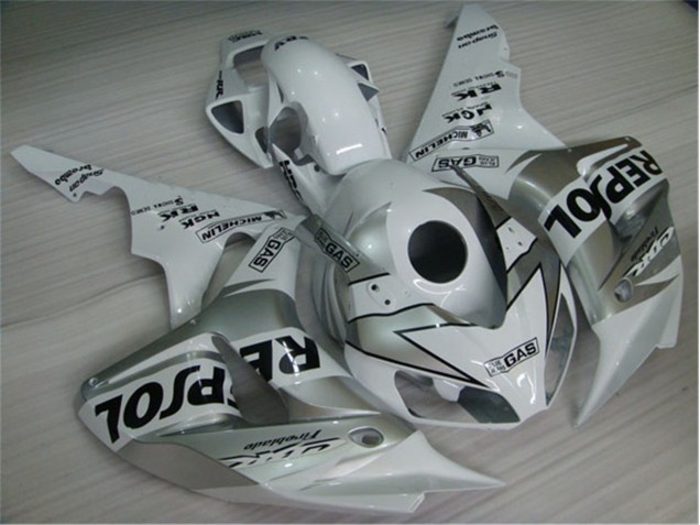 Discount 2004-2005 White Silver Black Repsol Honda CBR1000RR Replacement Fairings UK Discount 2004-2005 White Silver Black Repsol Honda CBR1000RR Replacement Fairings UK