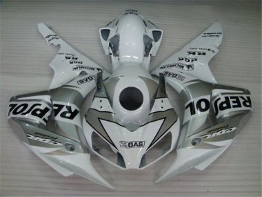 Discount 2004-2005 White Silver Black Repsol Honda CBR1000RR Replacement Fairings UK