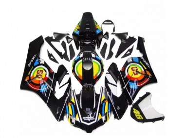 Discount 2004-2005 Black Honda CBR1000RR Motorcycle Fairings Kits UK