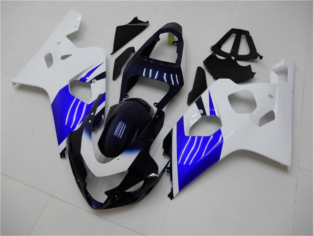 Discount 2004-2005 White Blue Suzuki GSXR 600/750 Replacement Motorcycle Fairings UK Discount 2004-2005 White Blue Suzuki GSXR 600/750 Replacement Motorcycle Fairings UK