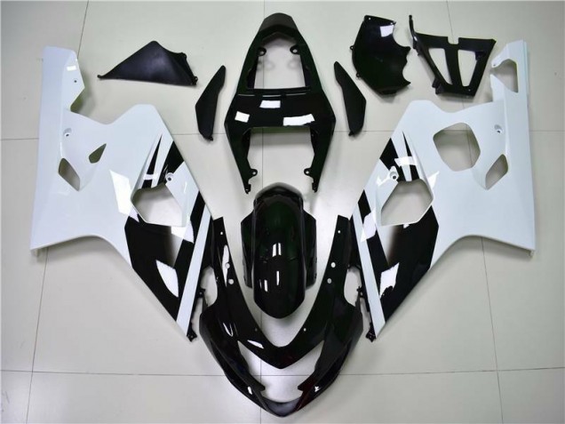 Discount 2004-2005 White Black Suzuki GSXR 600/750 Motor Fairings UK Discount 2004-2005 White Black Suzuki GSXR 600/750 Motor Fairings UK