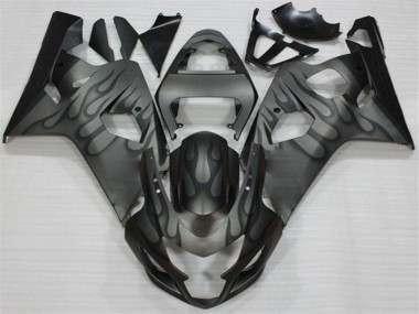 Discount 2004-2005 Black Grey Suzuki GSXR 600/750 Motorcylce Fairings UK