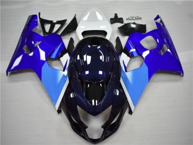 Discount 2004-2005 Blue White Suzuki GSXR 600/750 Bike Fairing Kit UK