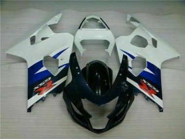 Discount 2004-2005 White Black Suzuki GSXR 600/750 Motorcycle Fairing UK