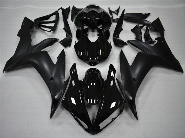 Discount 2004-2006 Glossy Matte Black Yamaha YZF R1 Bike Fairing Kit UK Discount 2004-2006 Glossy Matte Black Yamaha YZF R1 Bike Fairing Kit UK