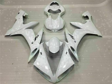 Discount 2004-2006 White Yamaha YZF R1 Motorbike Fairing Kits UK