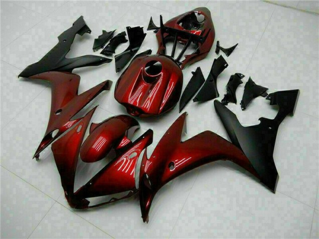 Discount 2004-2006 Red Black Yamaha YZF R1 Motorcycle Fairings UK Discount 2004-2006 Red Black Yamaha YZF R1 Motorcycle Fairings UK
