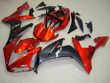 Discount 2004-2006 Red Matte Black Yamaha YZF R1 Motorbike Fairings UK