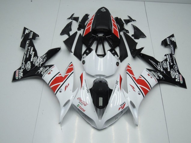 Discount 2004-2006 White Black Stickers Yamaha YZF R1 Motorbike Fairing UK Discount 2004-2006 White Black Stickers Yamaha YZF R1 Motorbike Fairing UK