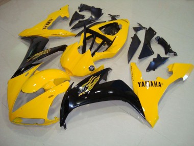 Discount 2004-2006 Yellow Black Flame Yamaha YZF R1 Replacement Motorcycle Fairings UK