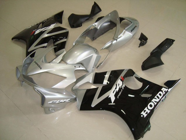 Discount 2004-2007 Black Silver Honda CBR600 F4i Motorcycle Fairing UK Discount 2004-2007 Black Silver Honda CBR600 F4i Motorcycle Fairing UK