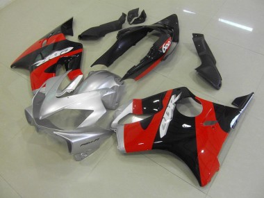 Discount 2004-2007 Black Red Silver Honda CBR600 F4i Bike Fairings UK