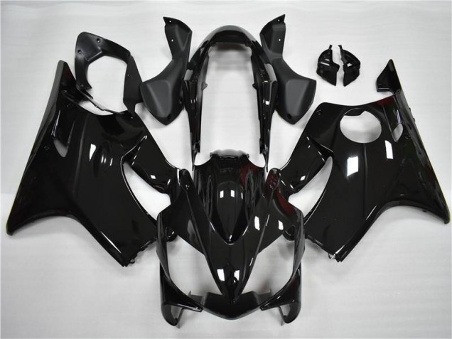 Discount 2004-2007 Glossy Black Honda CBR600 F4i Motorcycle Fairing Kits & Bodywork UK