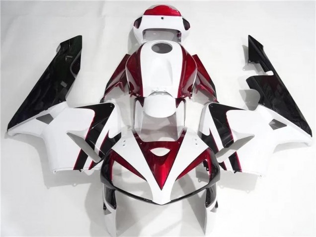 Discount 2005-2006 Red White Black Honda CBR600RR Motorcycle Fairing UK Discount 2005-2006 Red White Black Honda CBR600RR Motorcycle Fairing UK